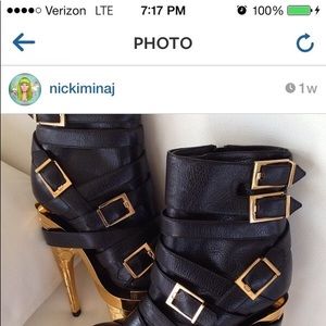 Versace Gold platform Sandals& Boots. O.B.O